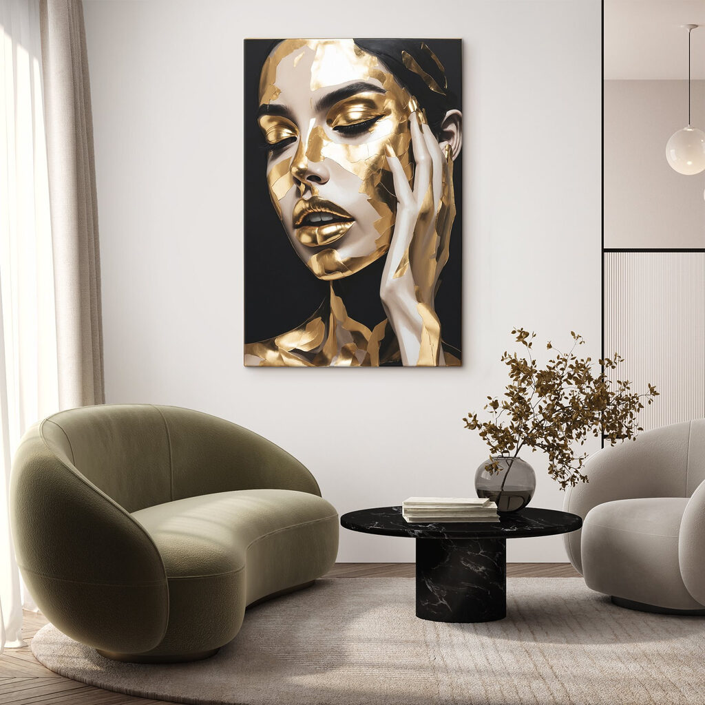 Luce d’oro sul viso — ambiente 3