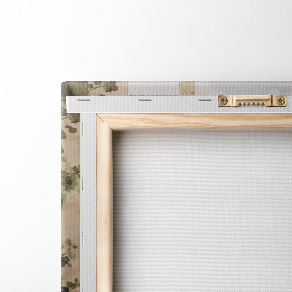 Cortile verde oliva — retro