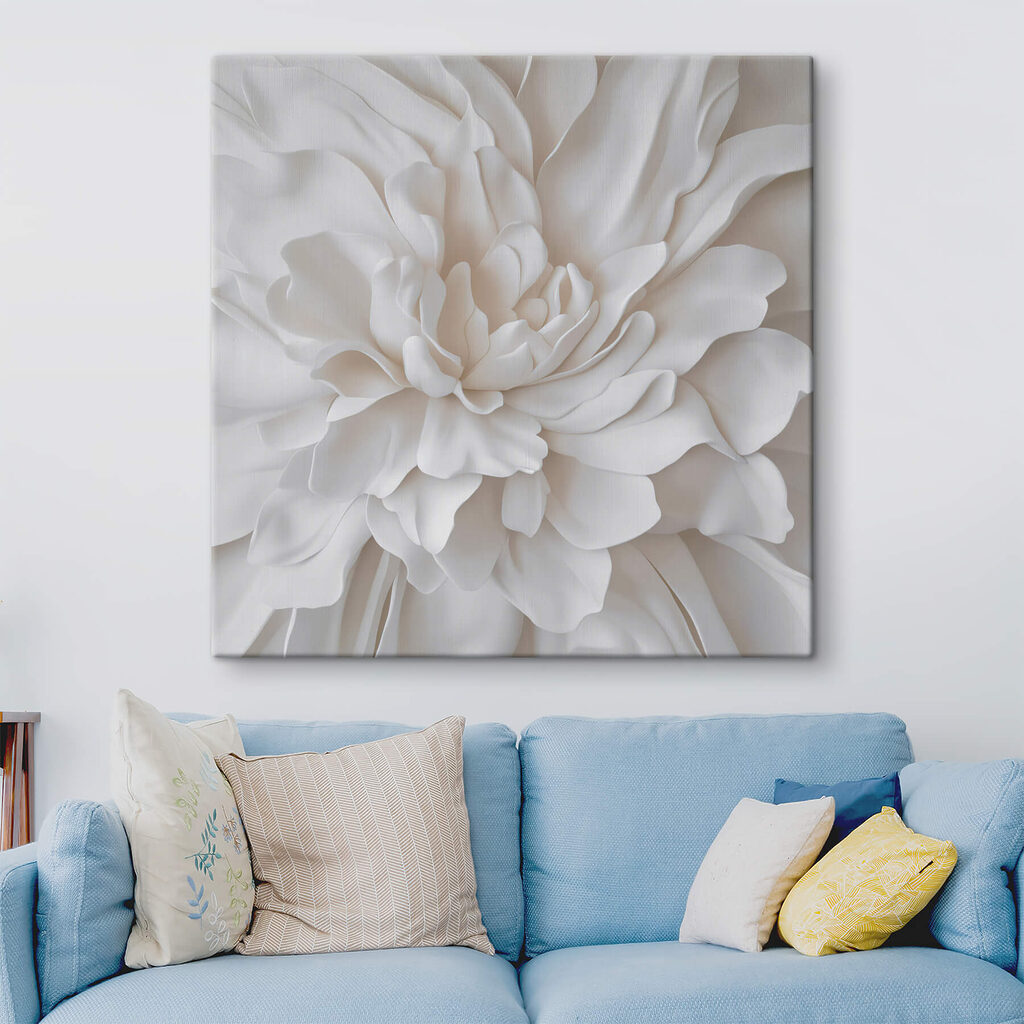 Petali bianchi aperti — ambiente 2