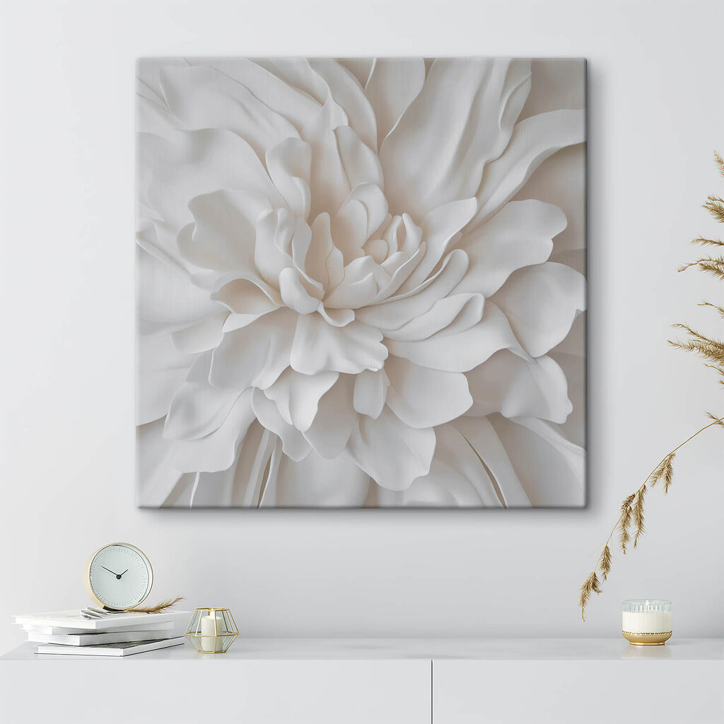 Petali bianchi aperti — ambiente 1