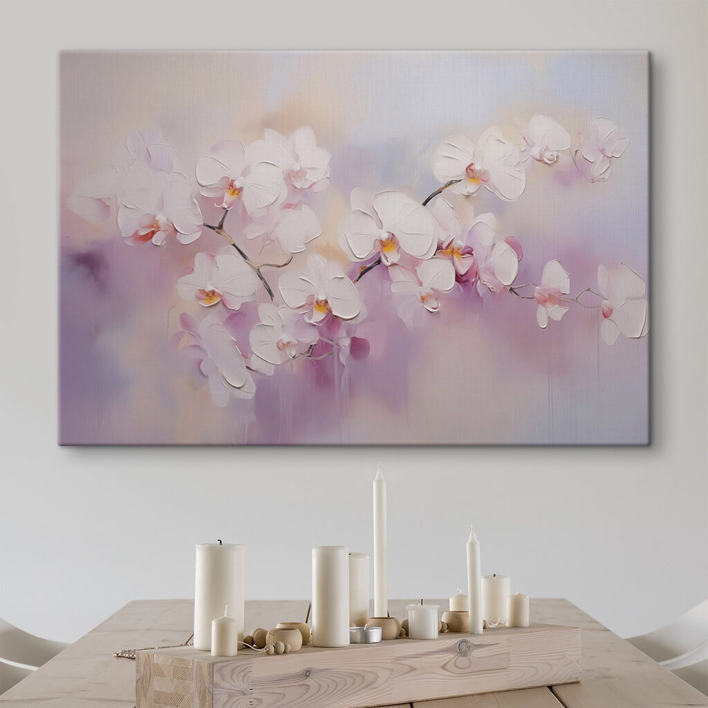 Orchidee in toni lilla — ambiente 1