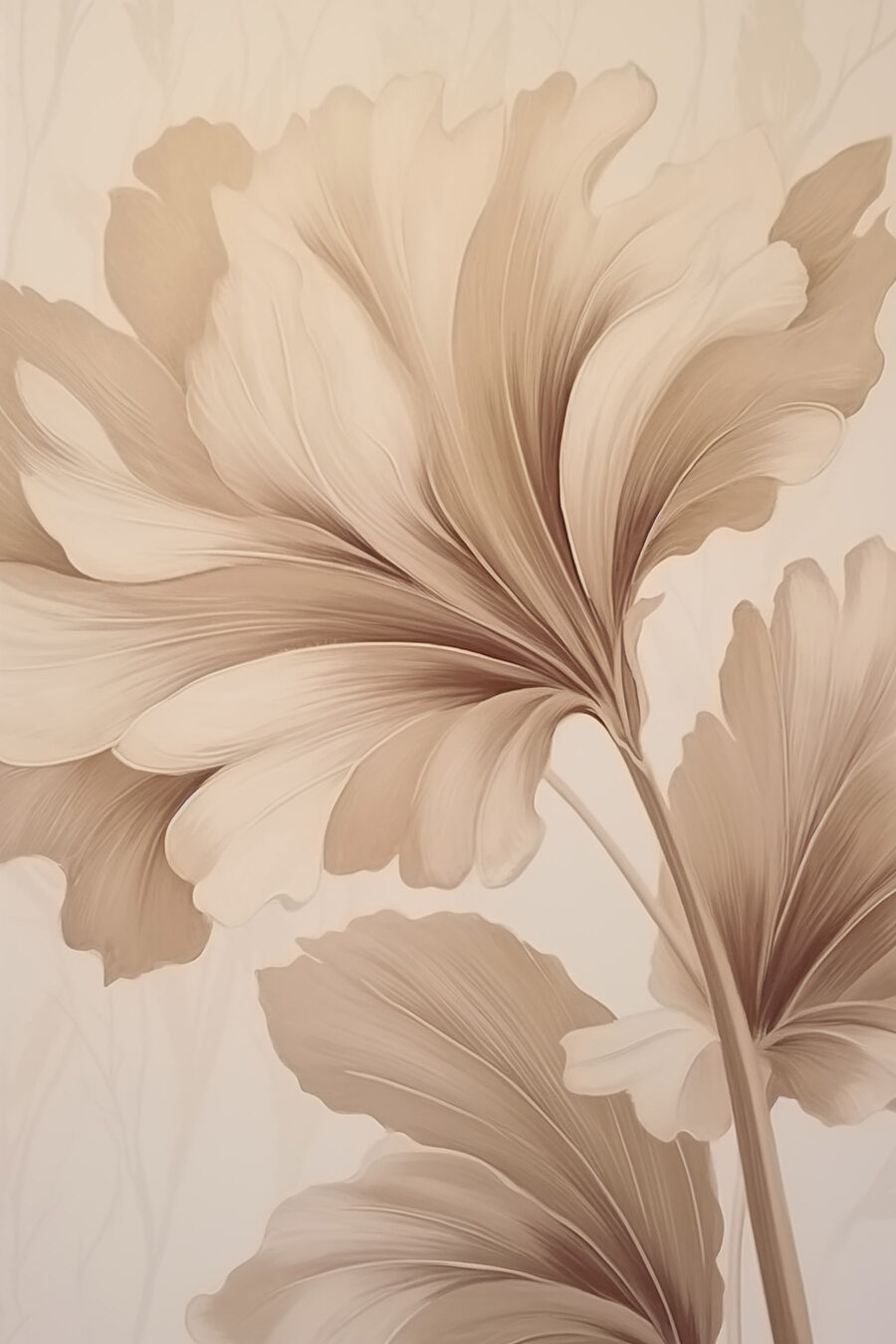 Fiore color sabbia — design completo