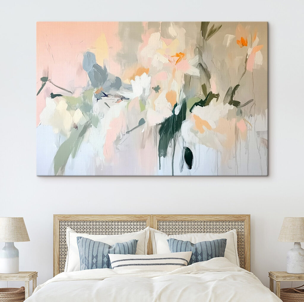 Tracce floreali colorate — ambiente 1