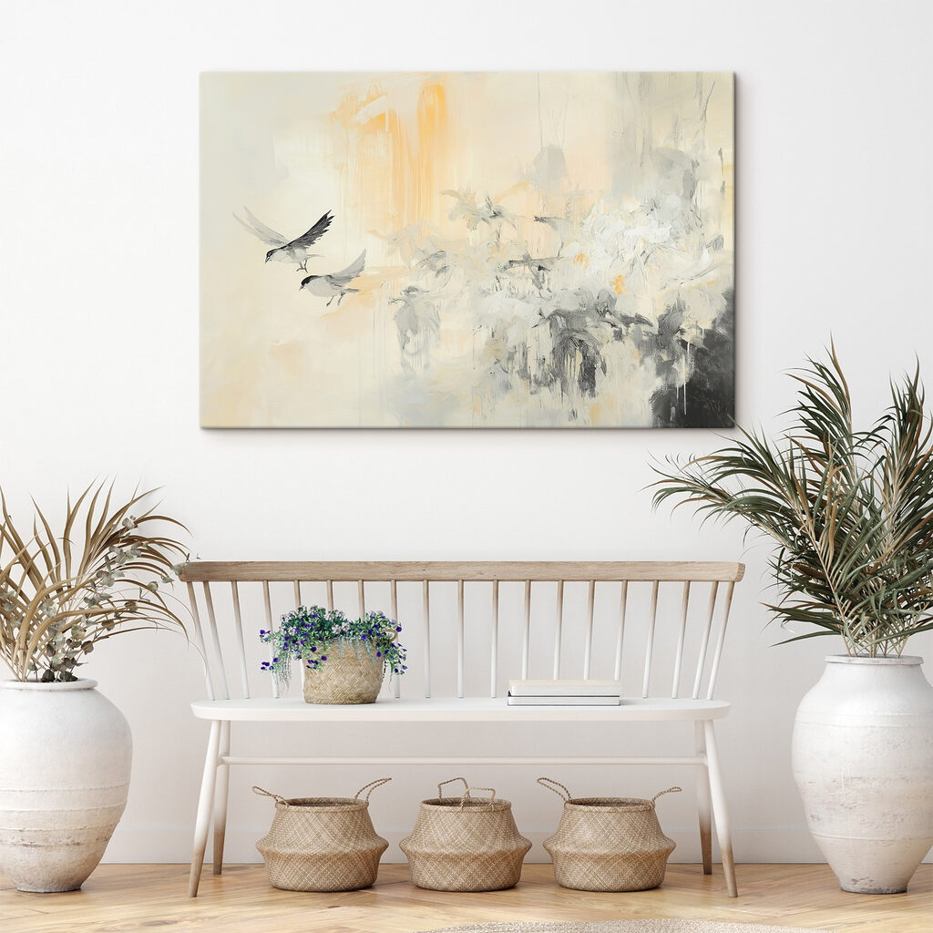 Uccelli in volo leggero — ambiente 2