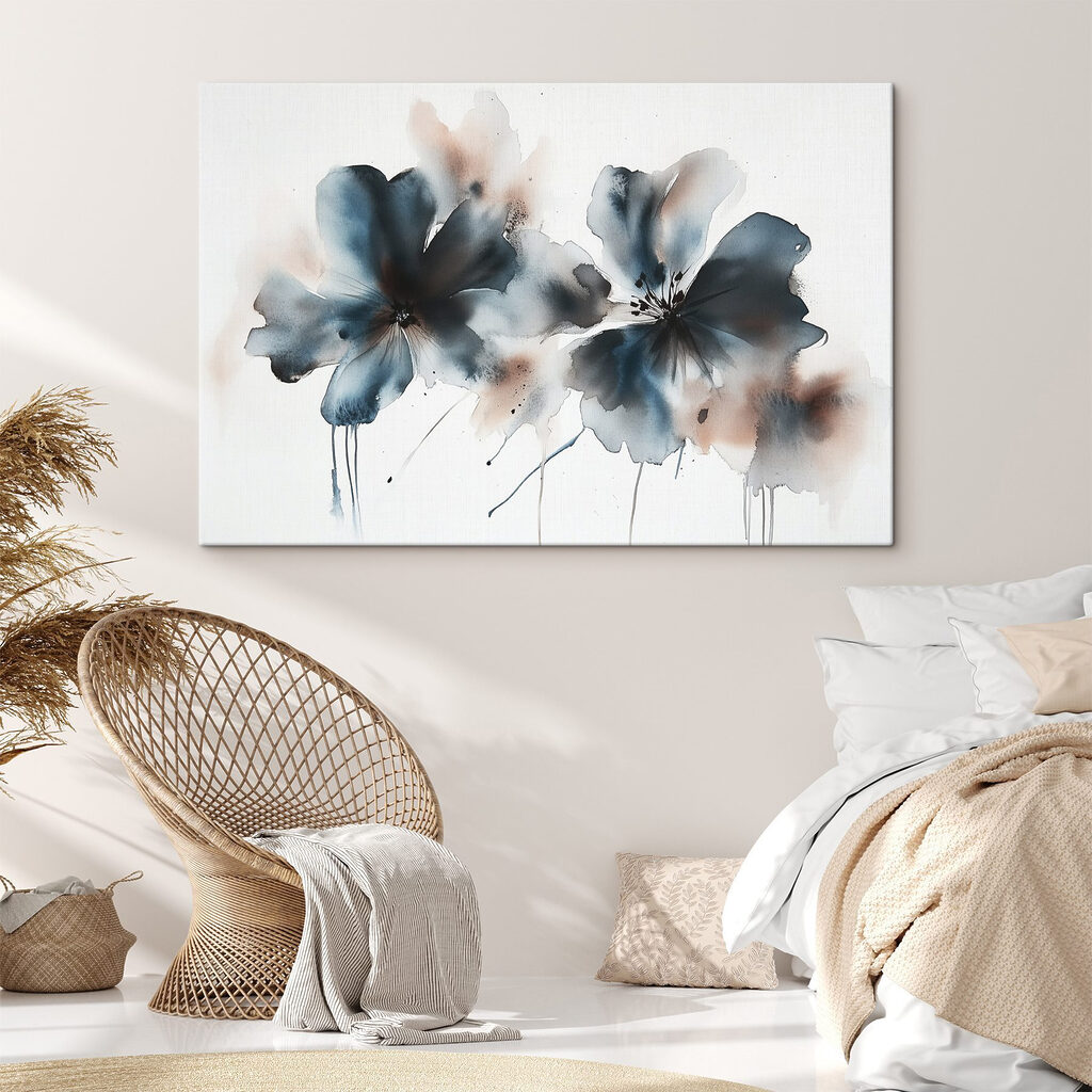 Due fiori a inchiostro — ambiente 1