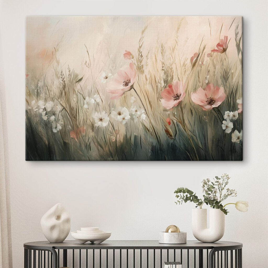 Fiori rosa alla sera — ambiente 1