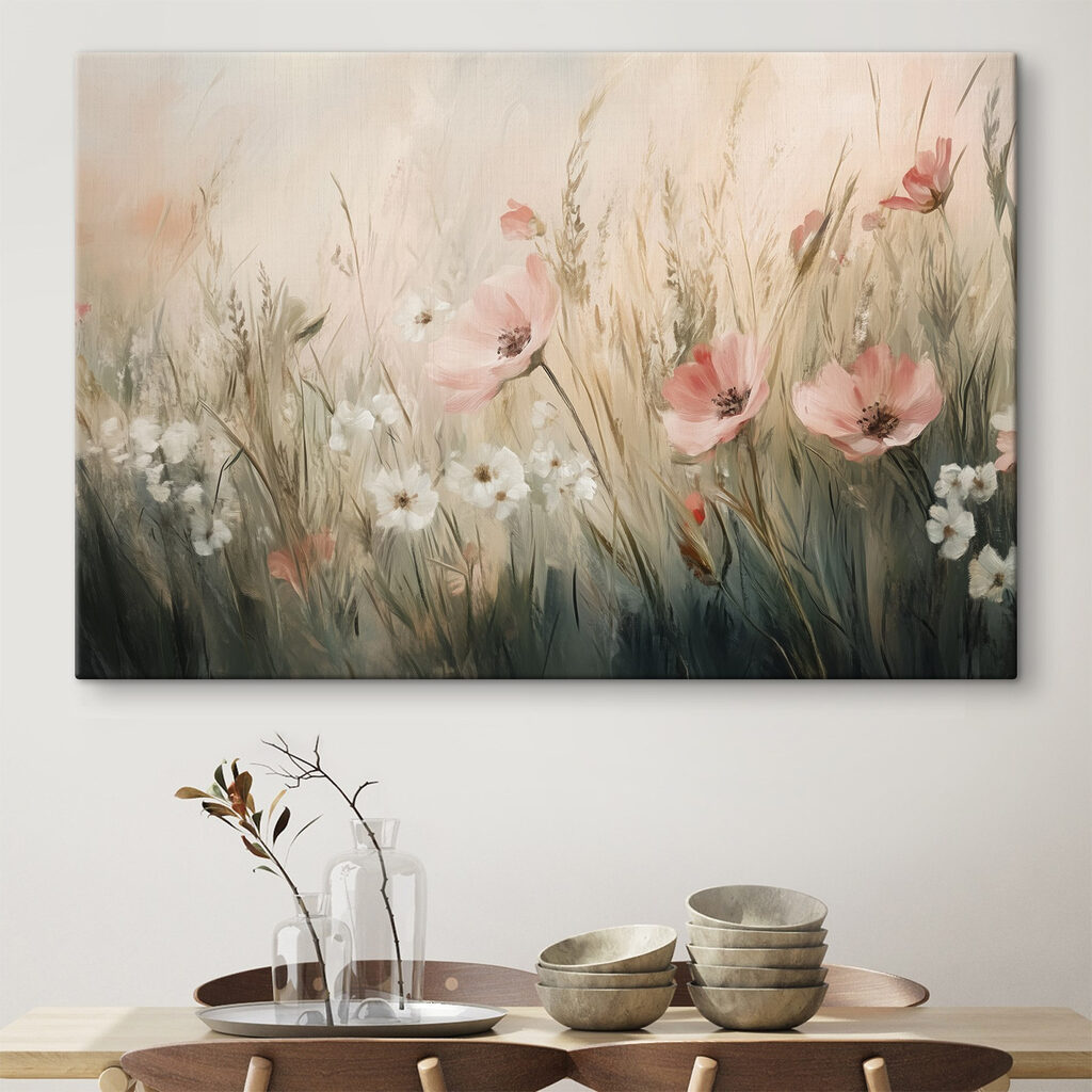 Fiori rosa alla sera — ambiente 2