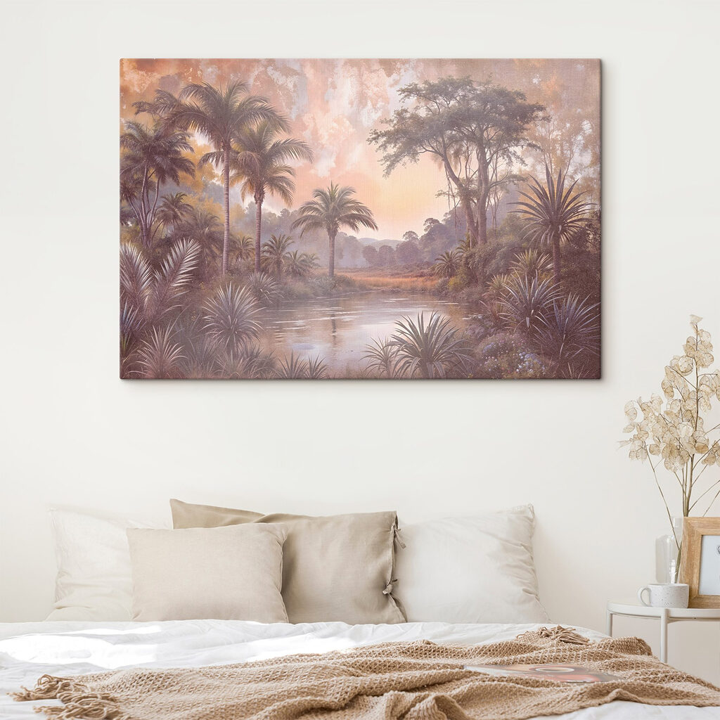 Fiume tropicale all’alba — ambiente 2