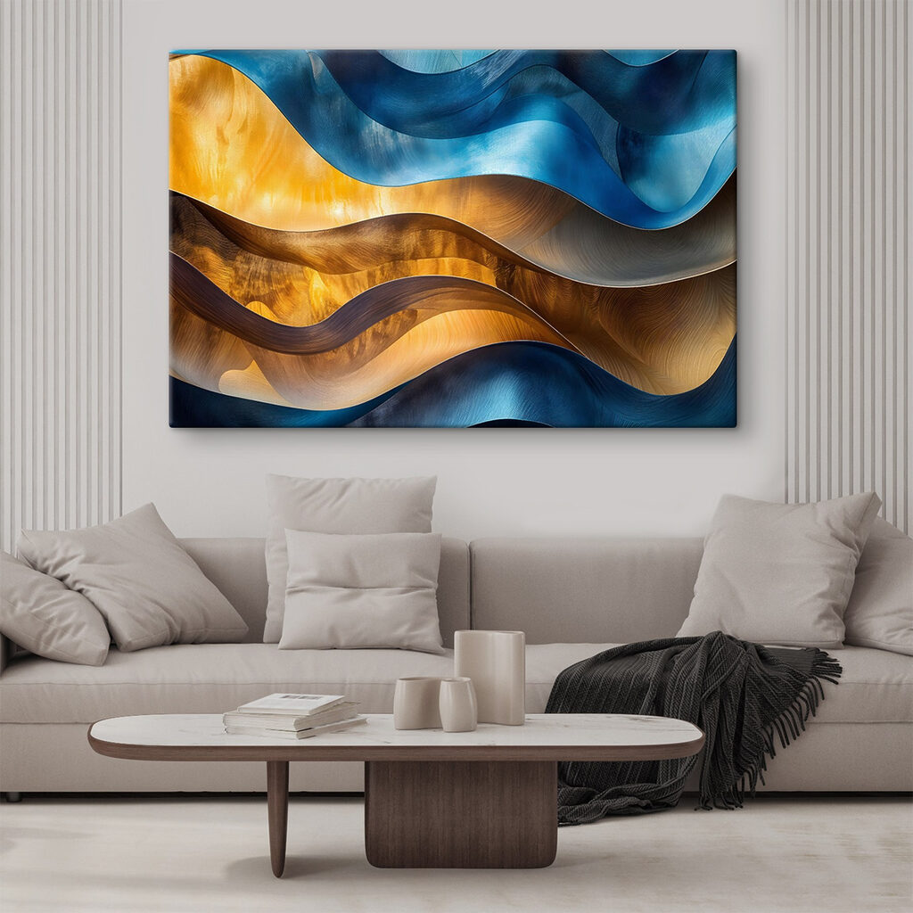 Onde blu e oro — ambiente 1