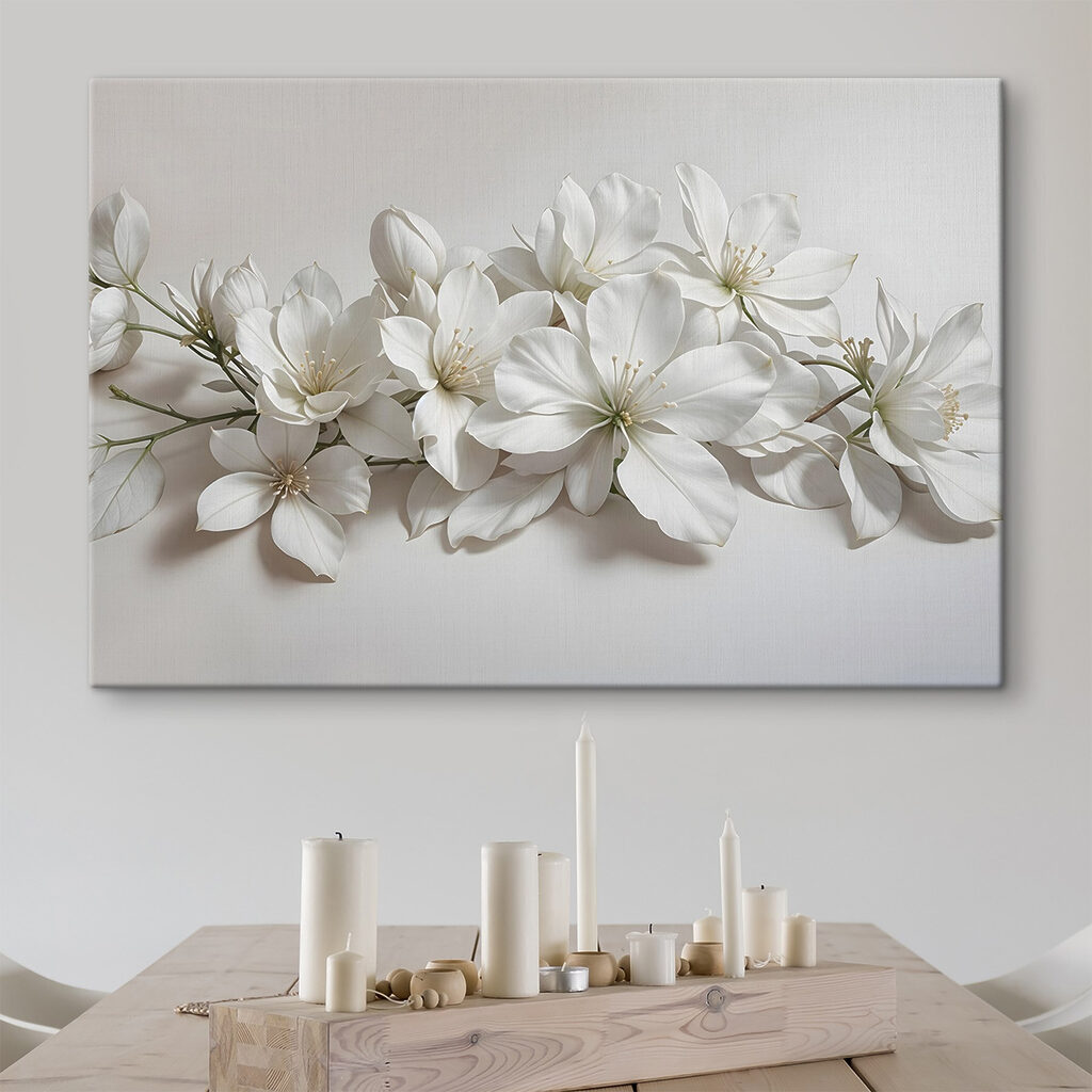 Ramo di fiori bianchi — ambiente 2
