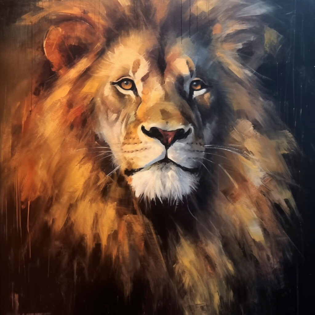 Sguardo di leone — design completo
