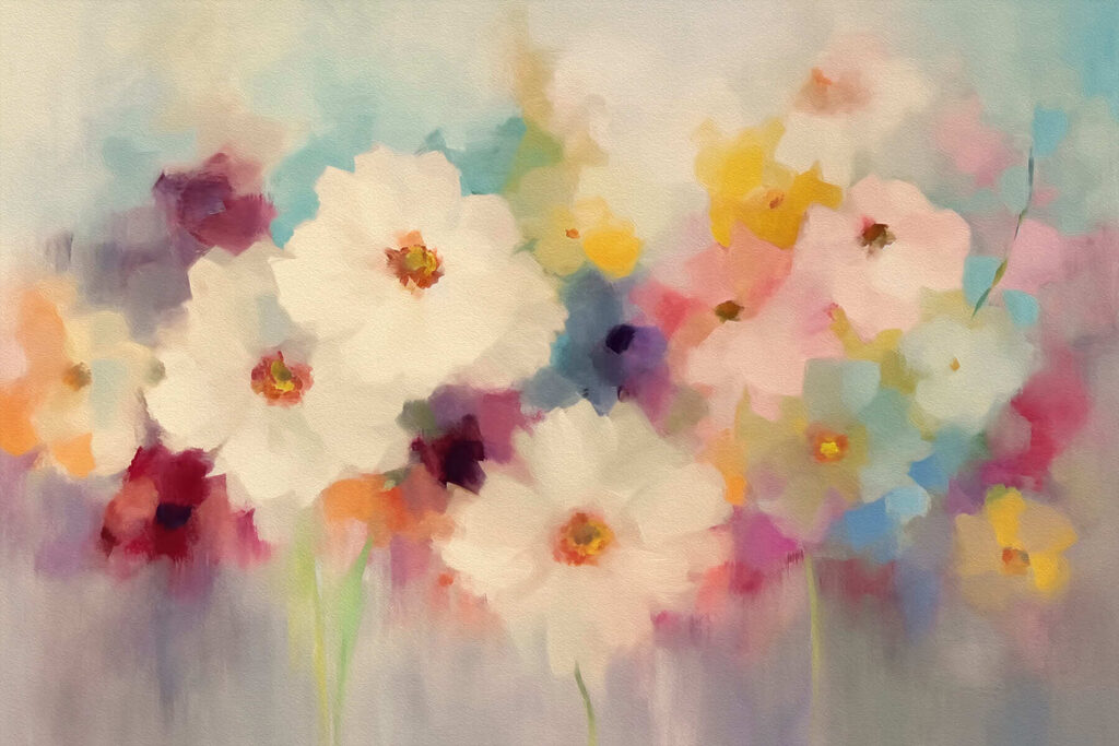 Fiori estivi tra colori — design completo