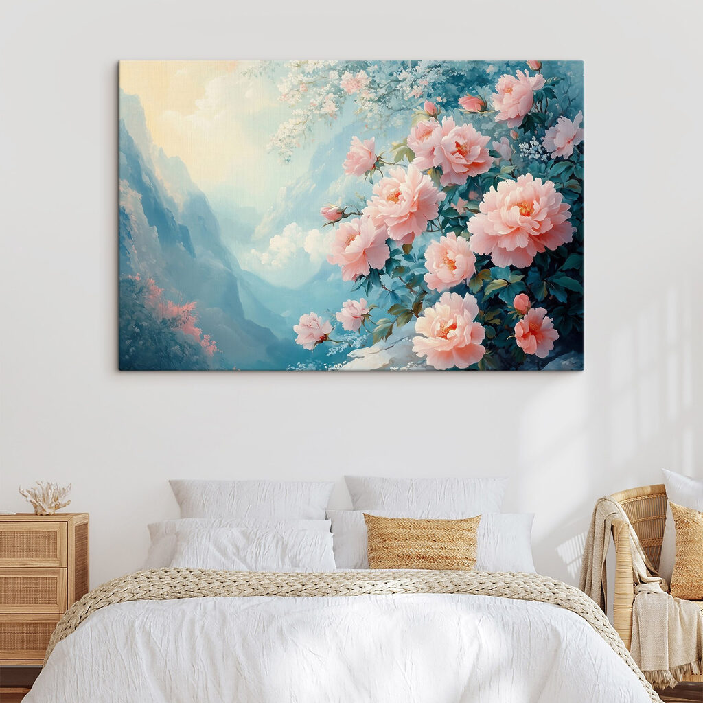 Rose rosa nella nebbia — ambiente 2