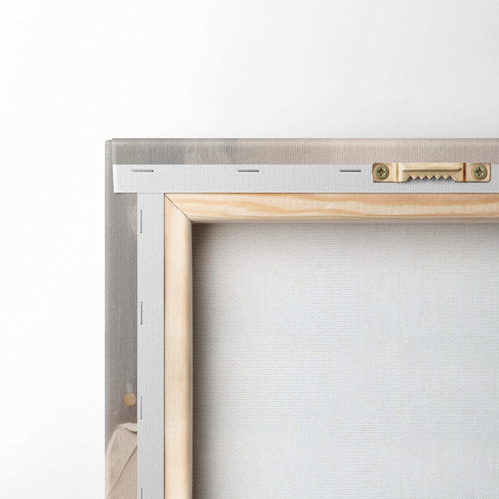 Fiori crema con rosso — retro