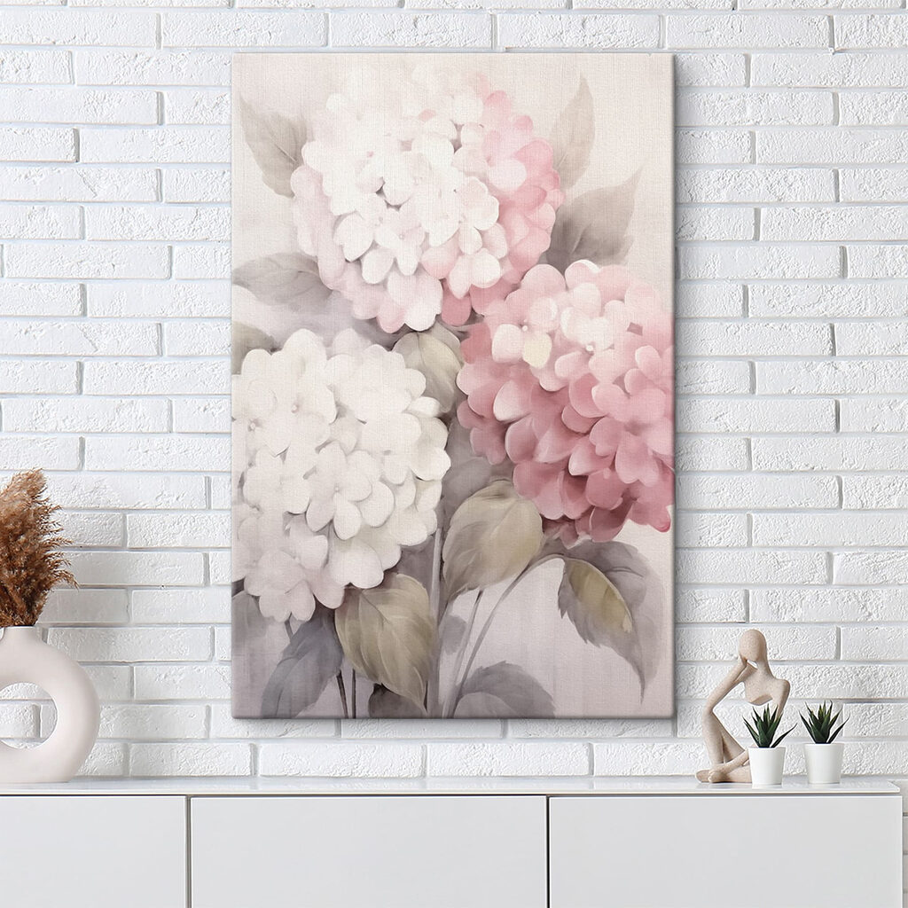 Ortensia rosa pallido — ambiente 1