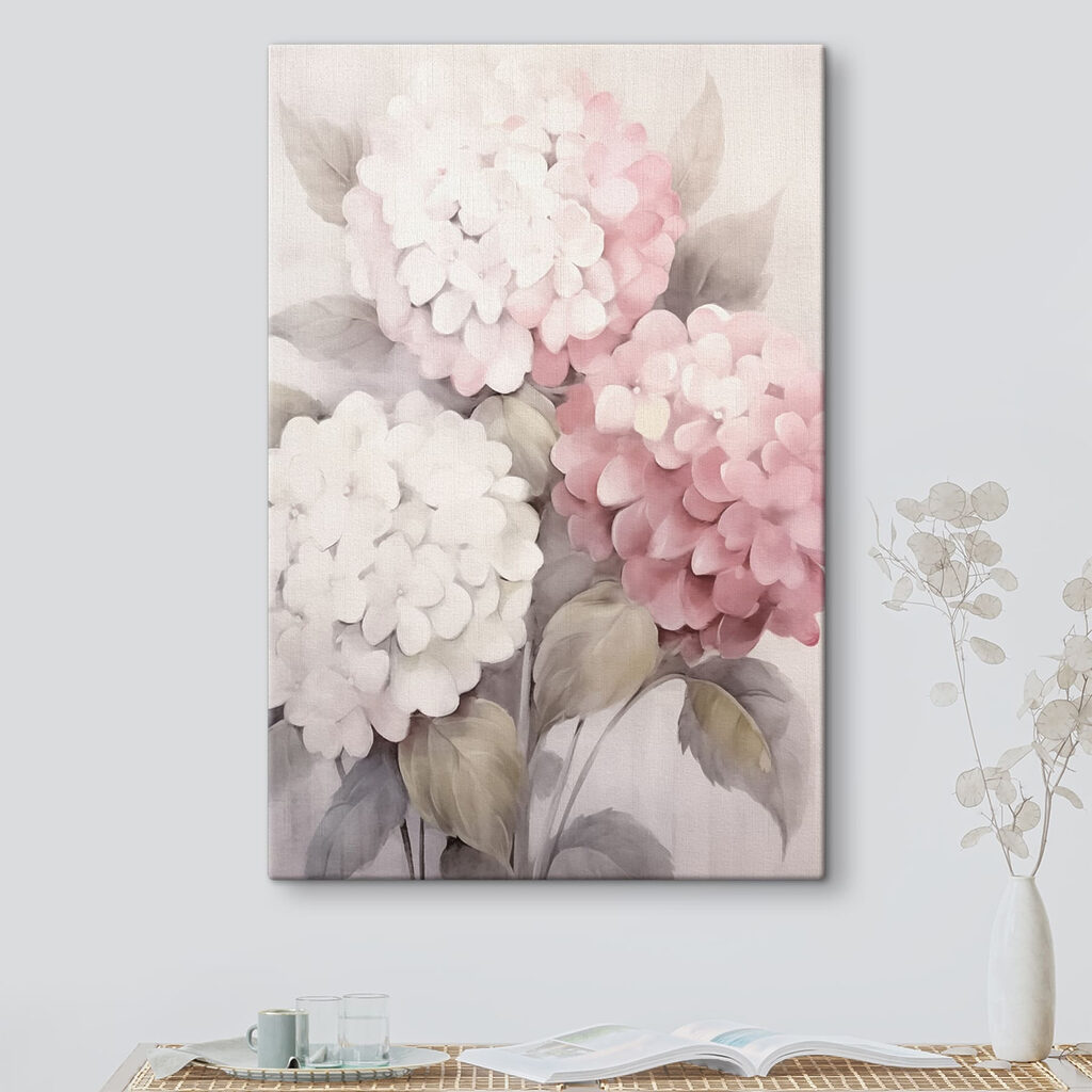 Ortensia rosa pallido — ambiente 2