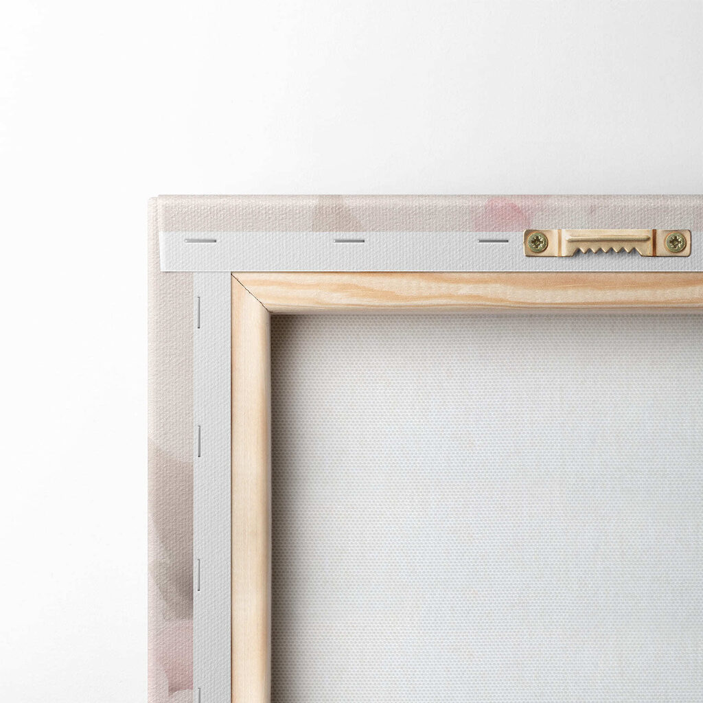 Ortensia rosa pallido — retro