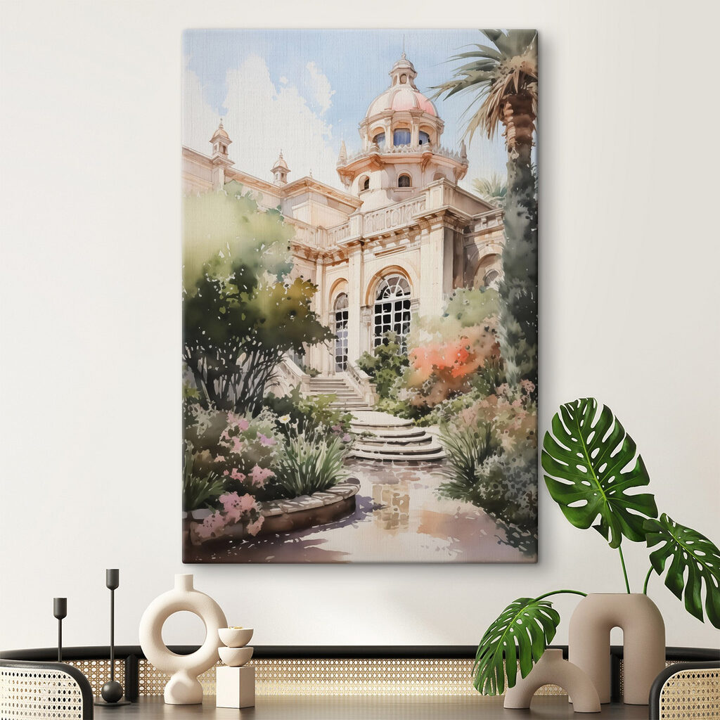 Cupola dietro il giardino — ambiente 1