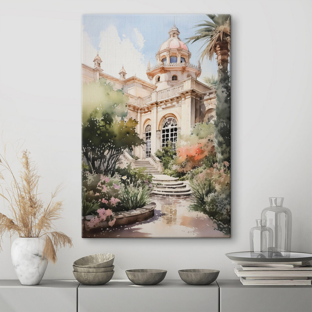 Cupola dietro il giardino — ambiente 2