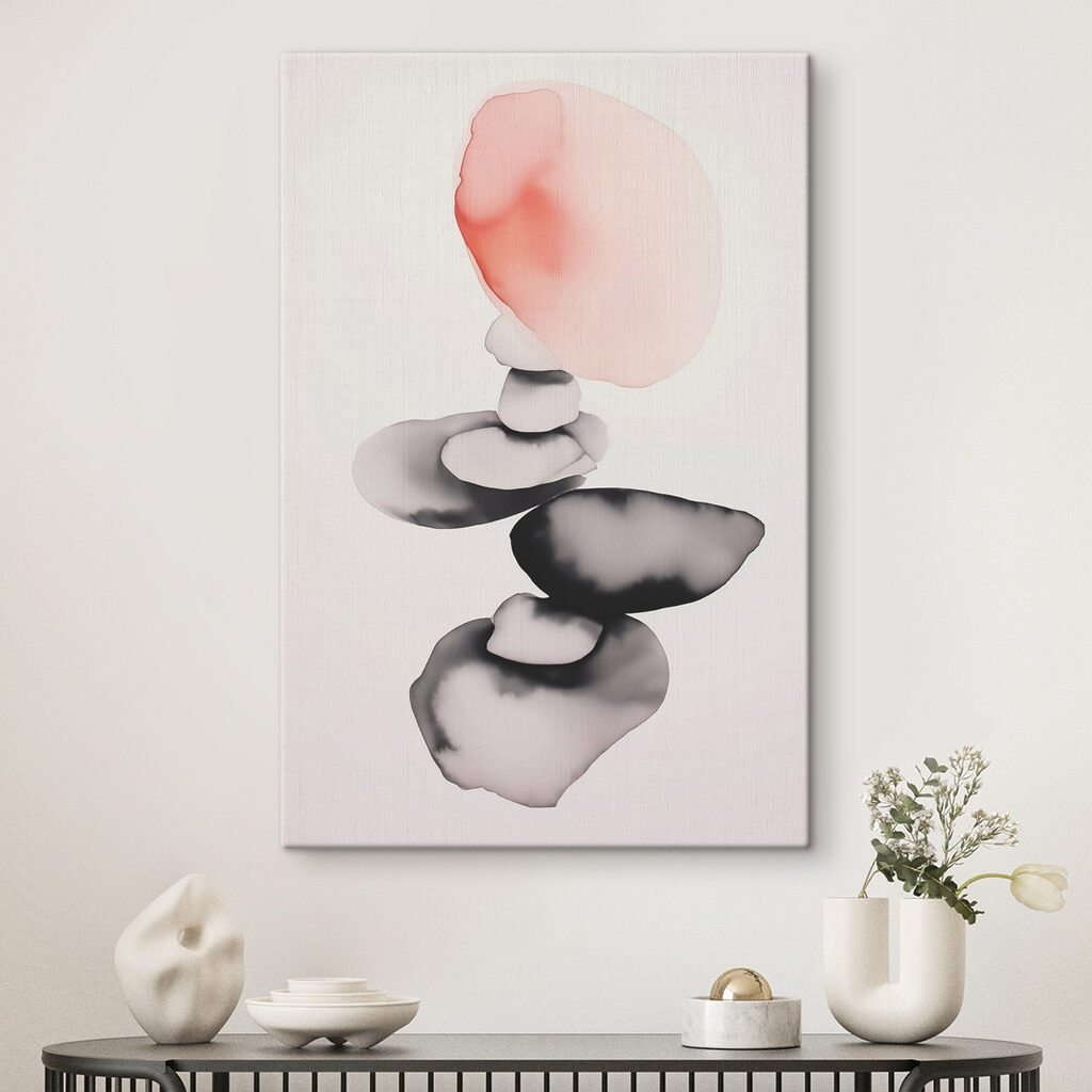 Cerchio rosa e inchiostro — ambiente 1