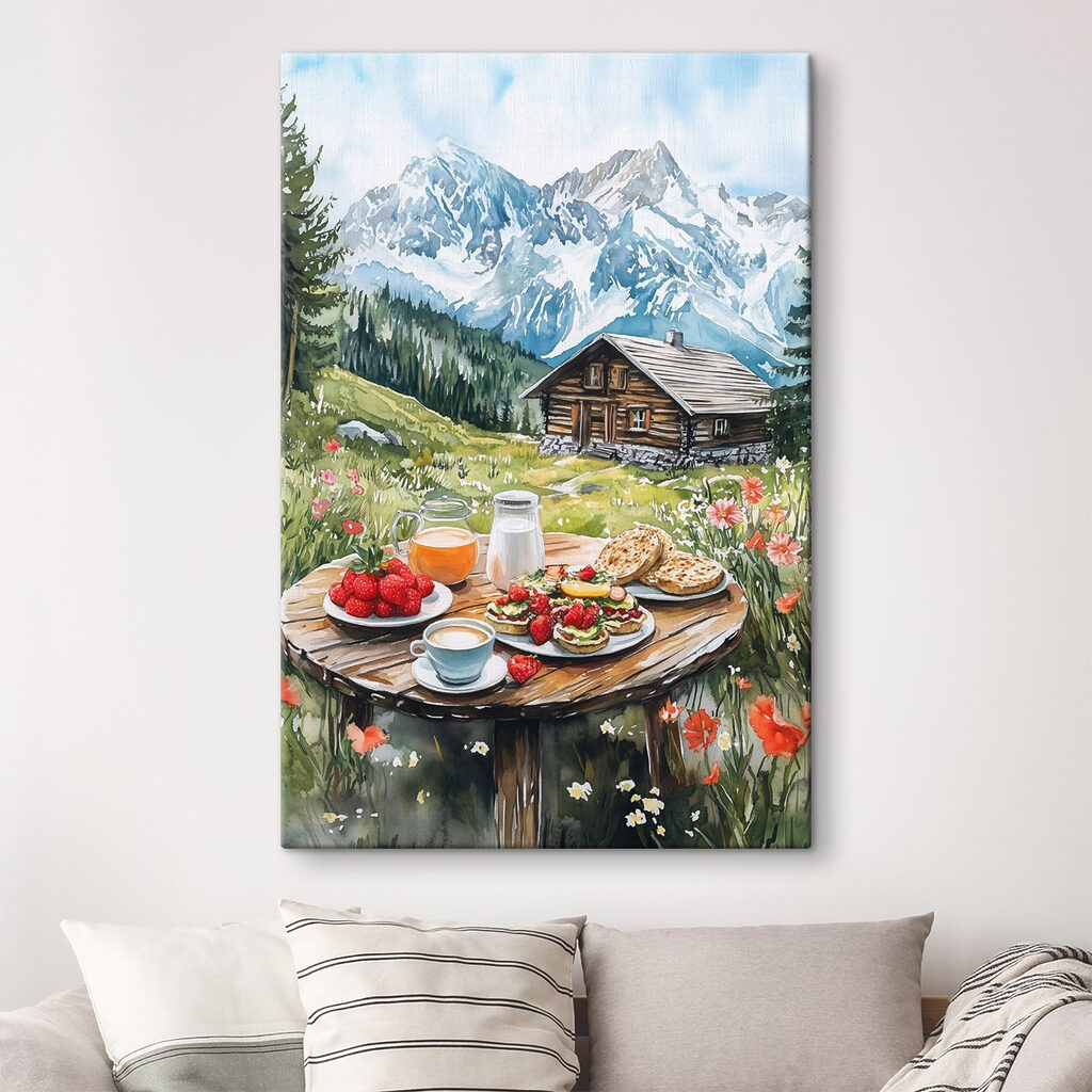 Colazione in montagna — ambiente 2
