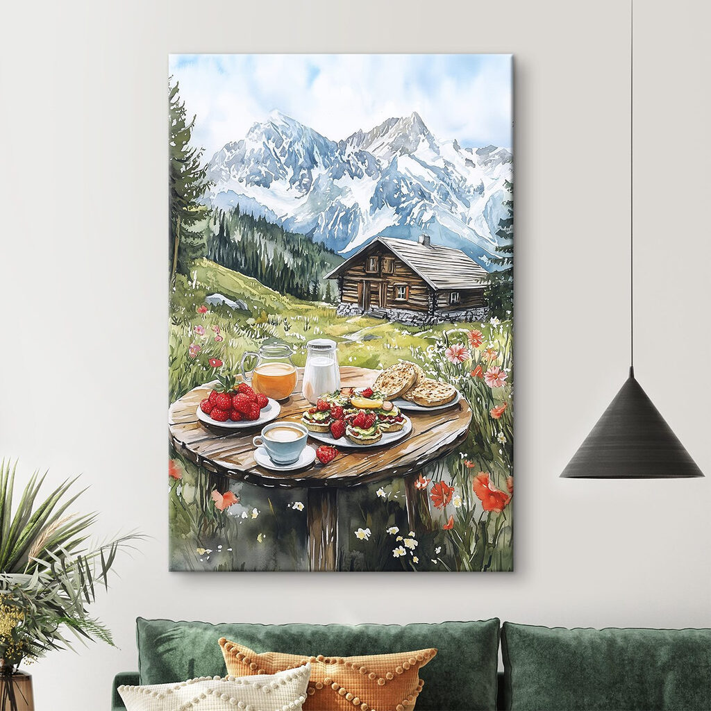 Colazione in montagna — ambiente 1