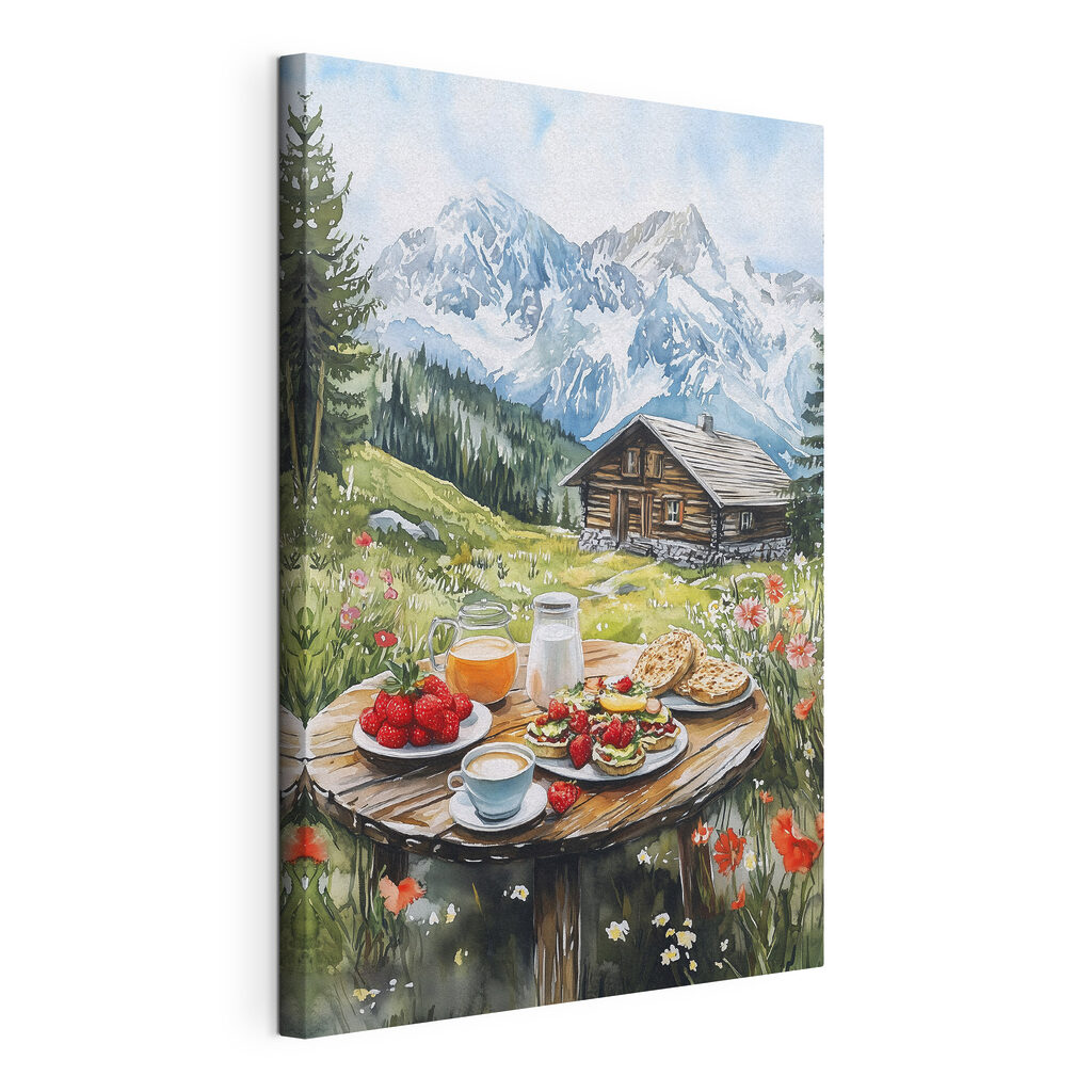 Colazione in montagna — vista del prodotto