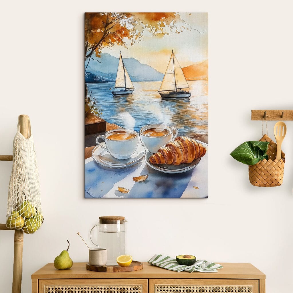 Croissant tra le barche — ambiente 2