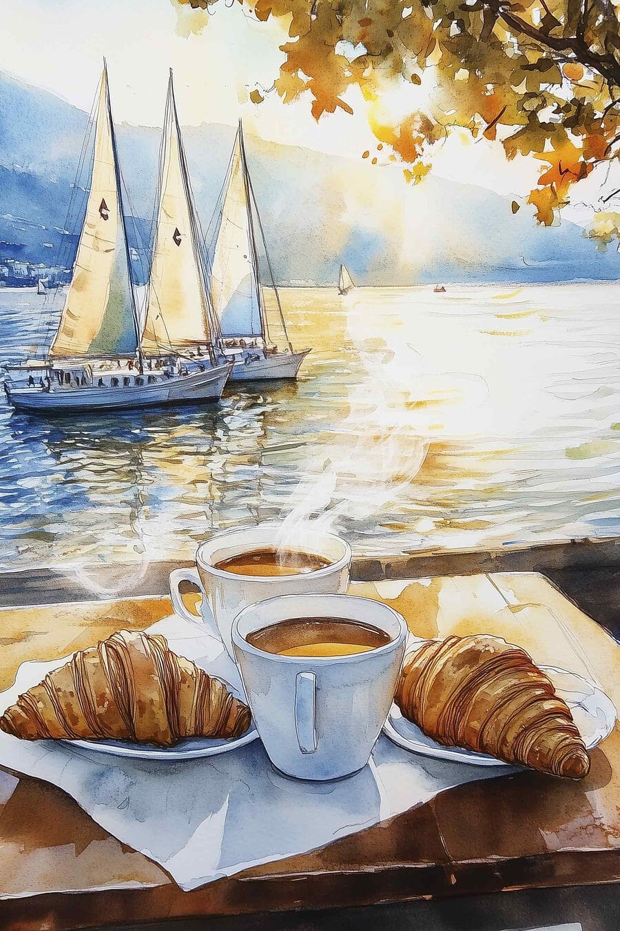 Caffè del mattino — design completo