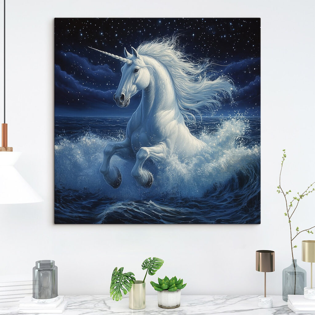 Unicorno tra le onde — ambiente 1