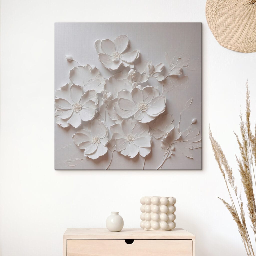 Fiori bianchi e ombre — ambiente 3