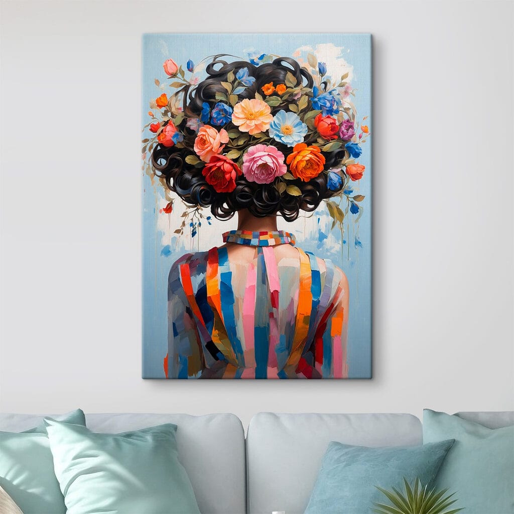 Figura con ghirlanda — ambiente 3