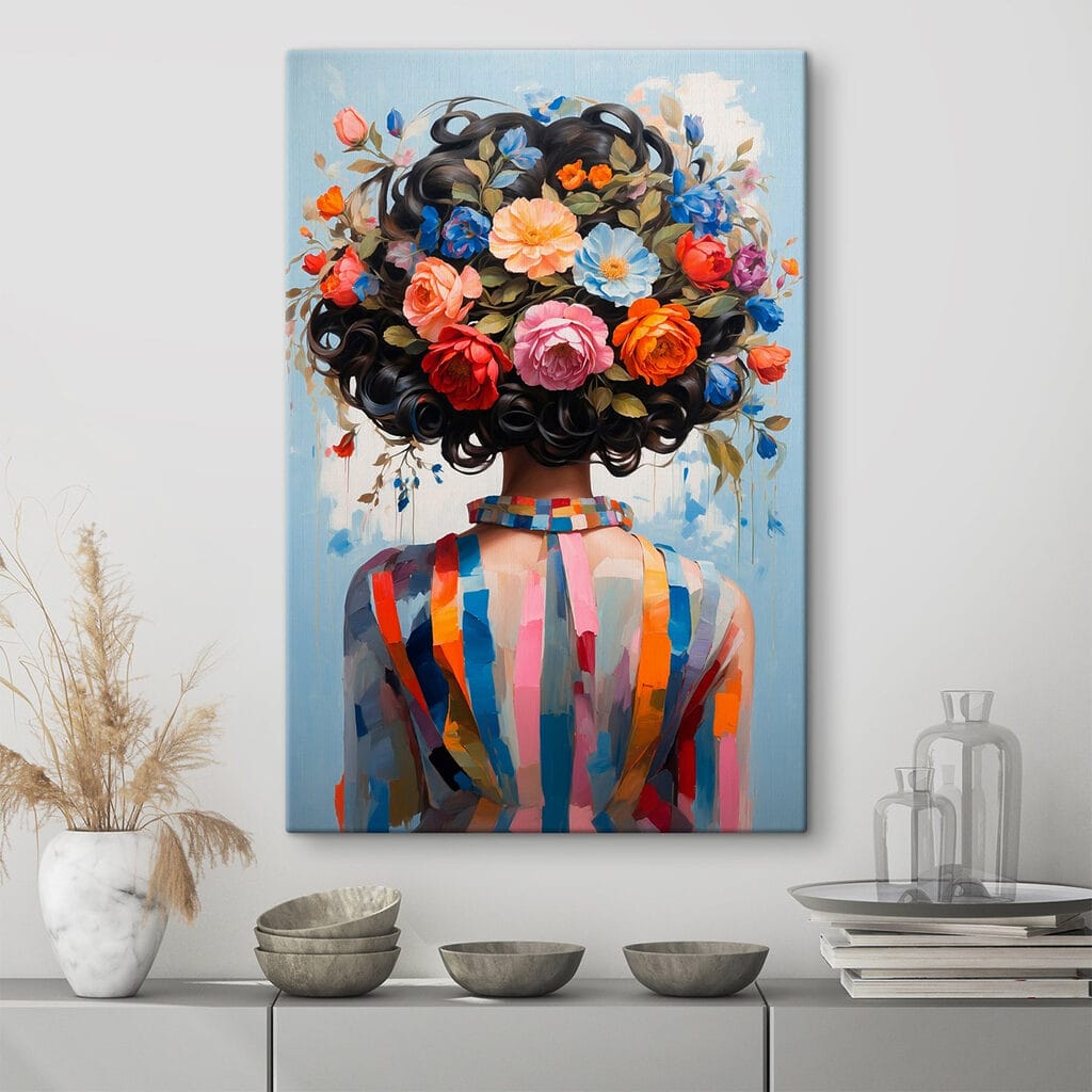 Figura con ghirlanda — ambiente 1