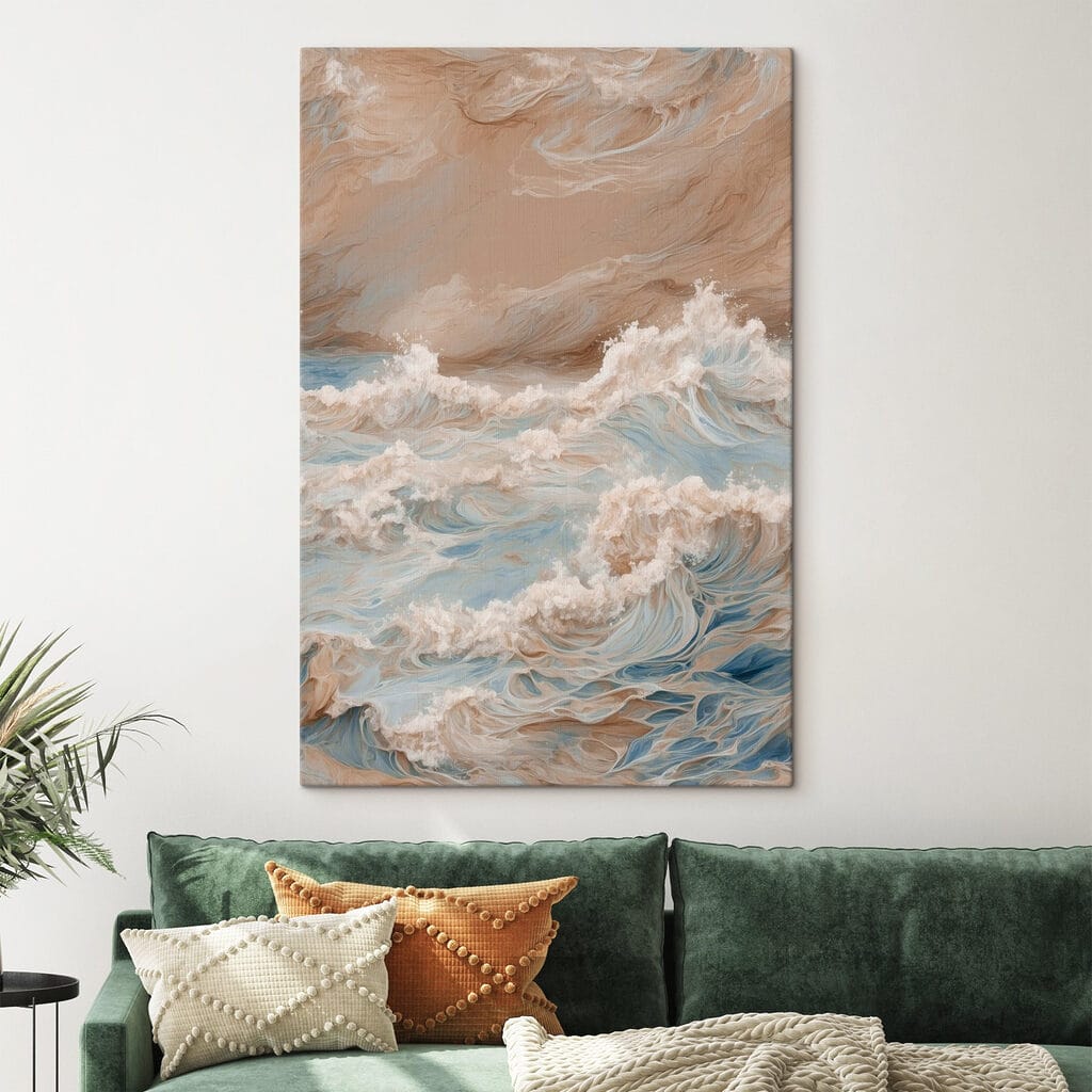 Spuma bianca sul mare — ambiente 3