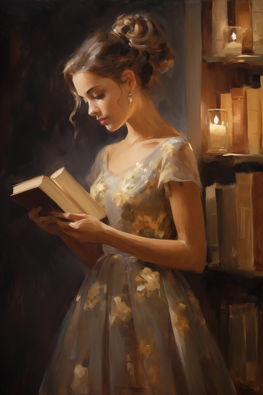 Lettura al lume — design completo
