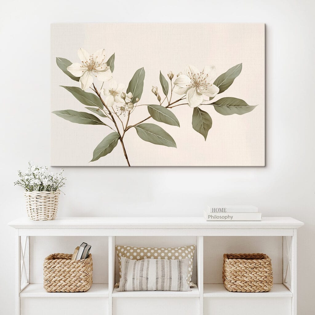 Fioritura bianca e grigioverde — ambiente 2
