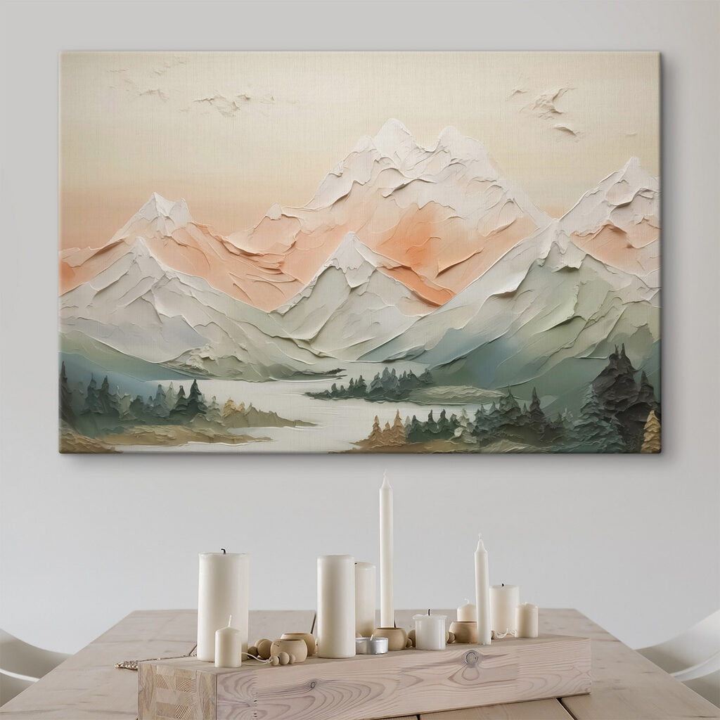 Montagne pallide sul lago — ambiente 1