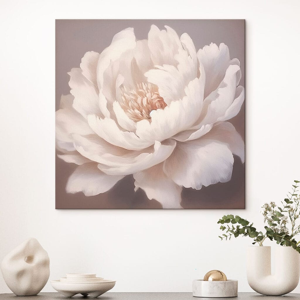 Peonia bianca — ambiente 2