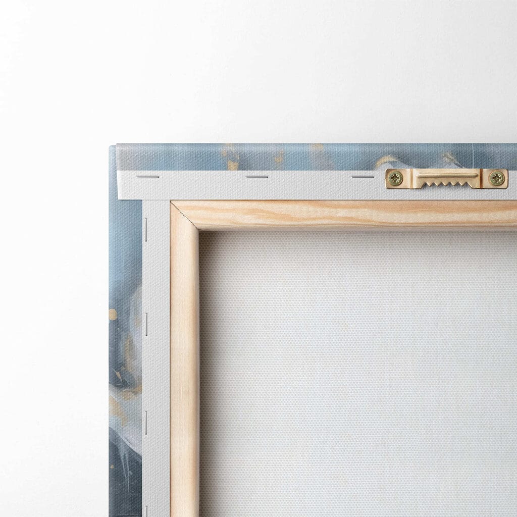 Fiore azzurro ghiaccio — retro