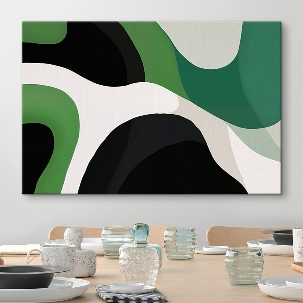 Curve verde e nero — ambiente 1