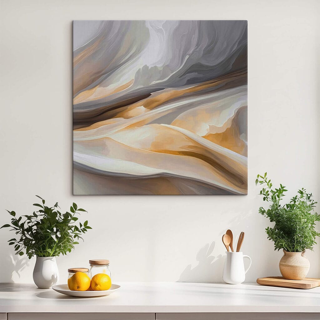 Onde grigie color miele — ambiente 1
