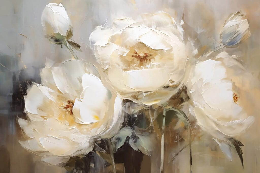 Fiori morbidi nel colore — design completo