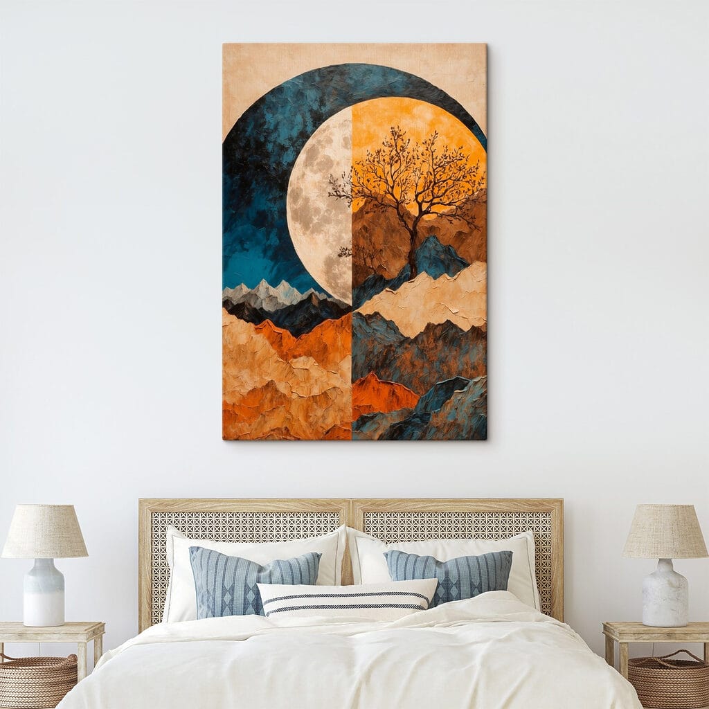 Luna e albero — ambiente 2