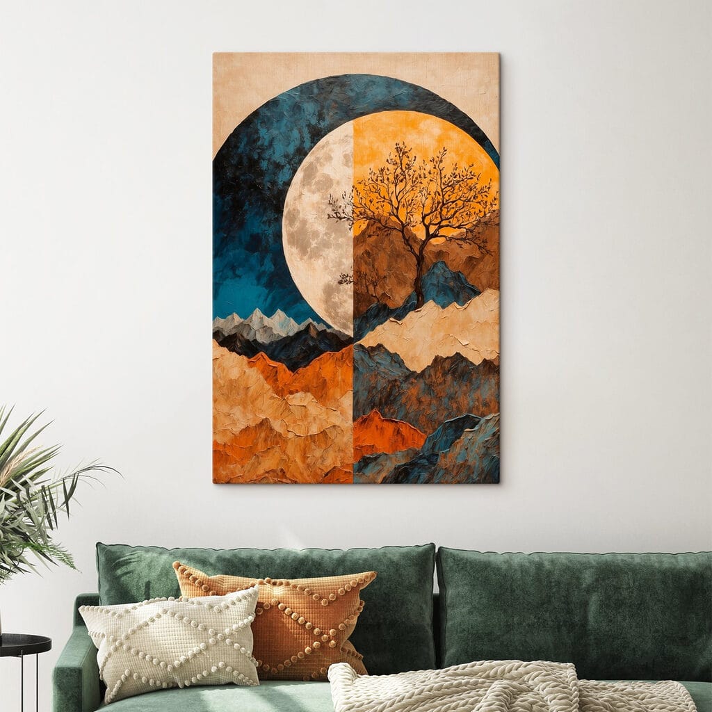 Luna e albero — ambiente 1