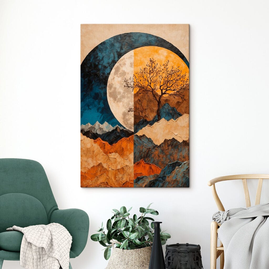 Luna e albero — ambiente 4
