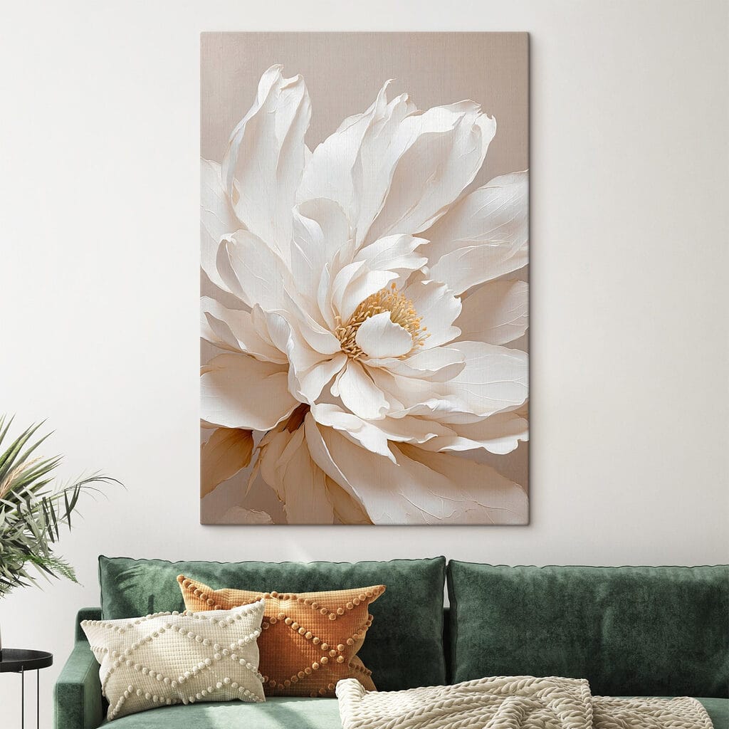 Petali crema a ventaglio — ambiente 2