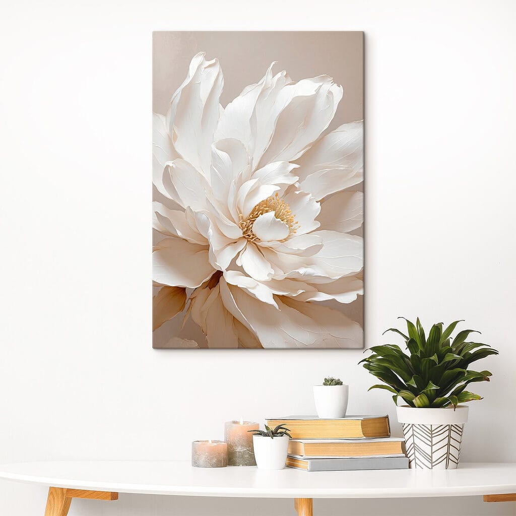 Petali crema a ventaglio — ambiente 3