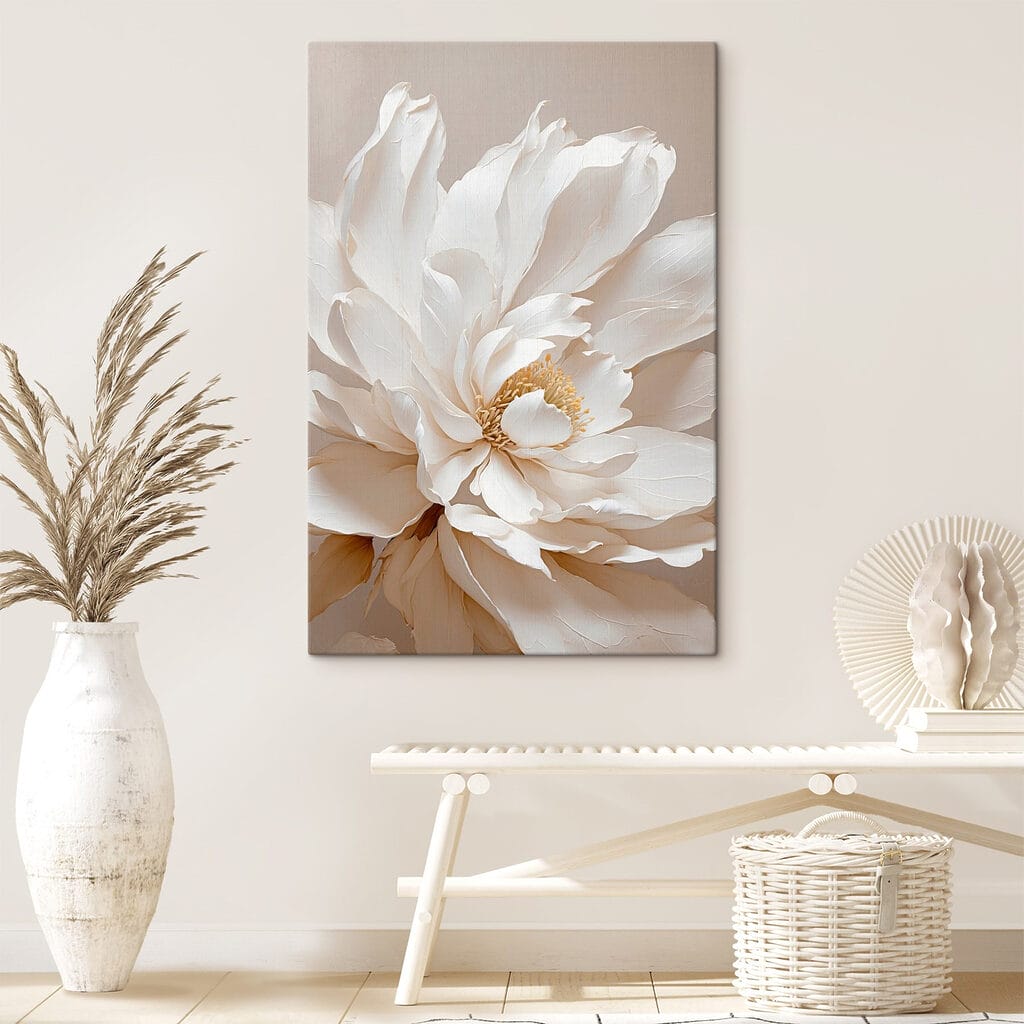 Petali crema a ventaglio — ambiente 1