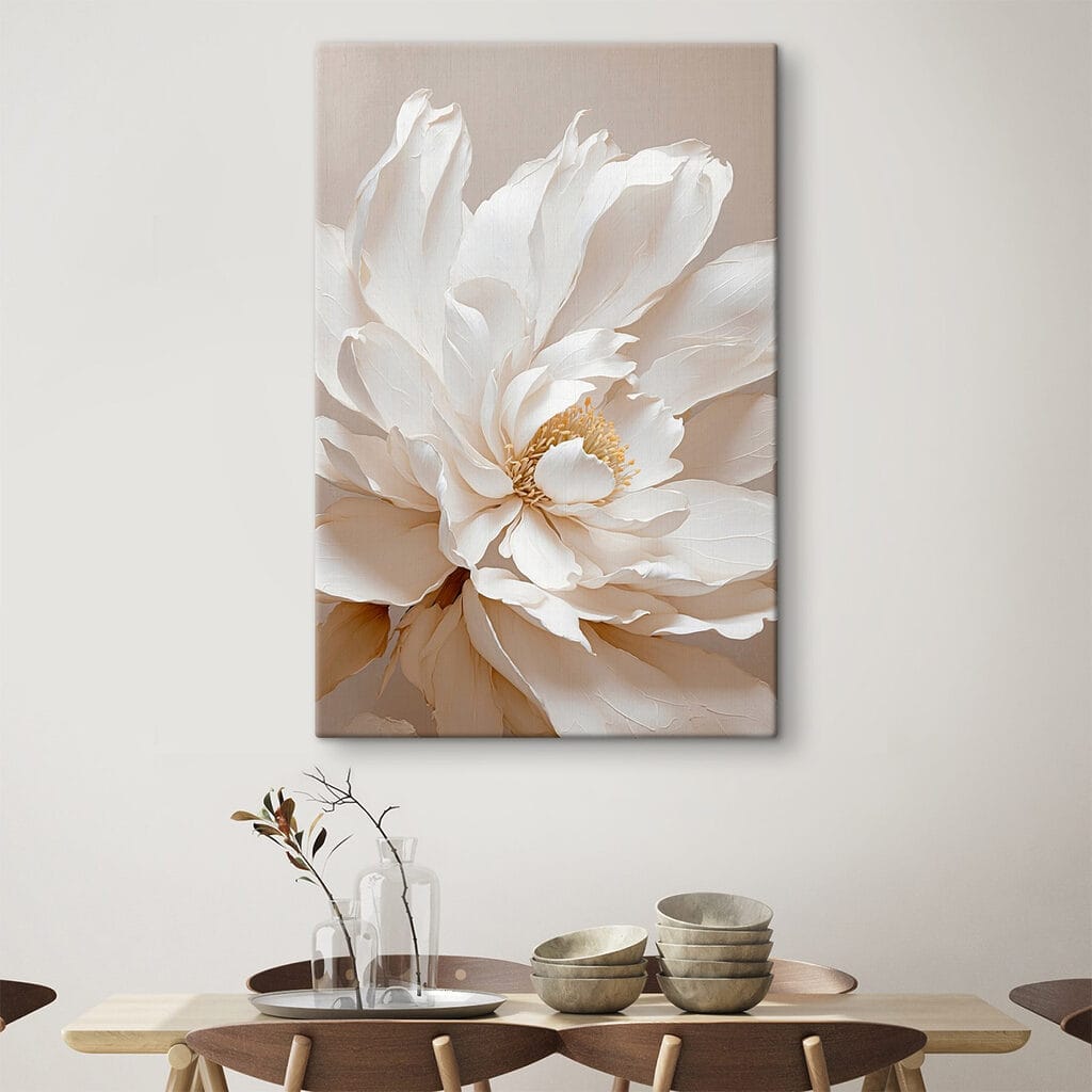 Petali crema a ventaglio — ambiente 4