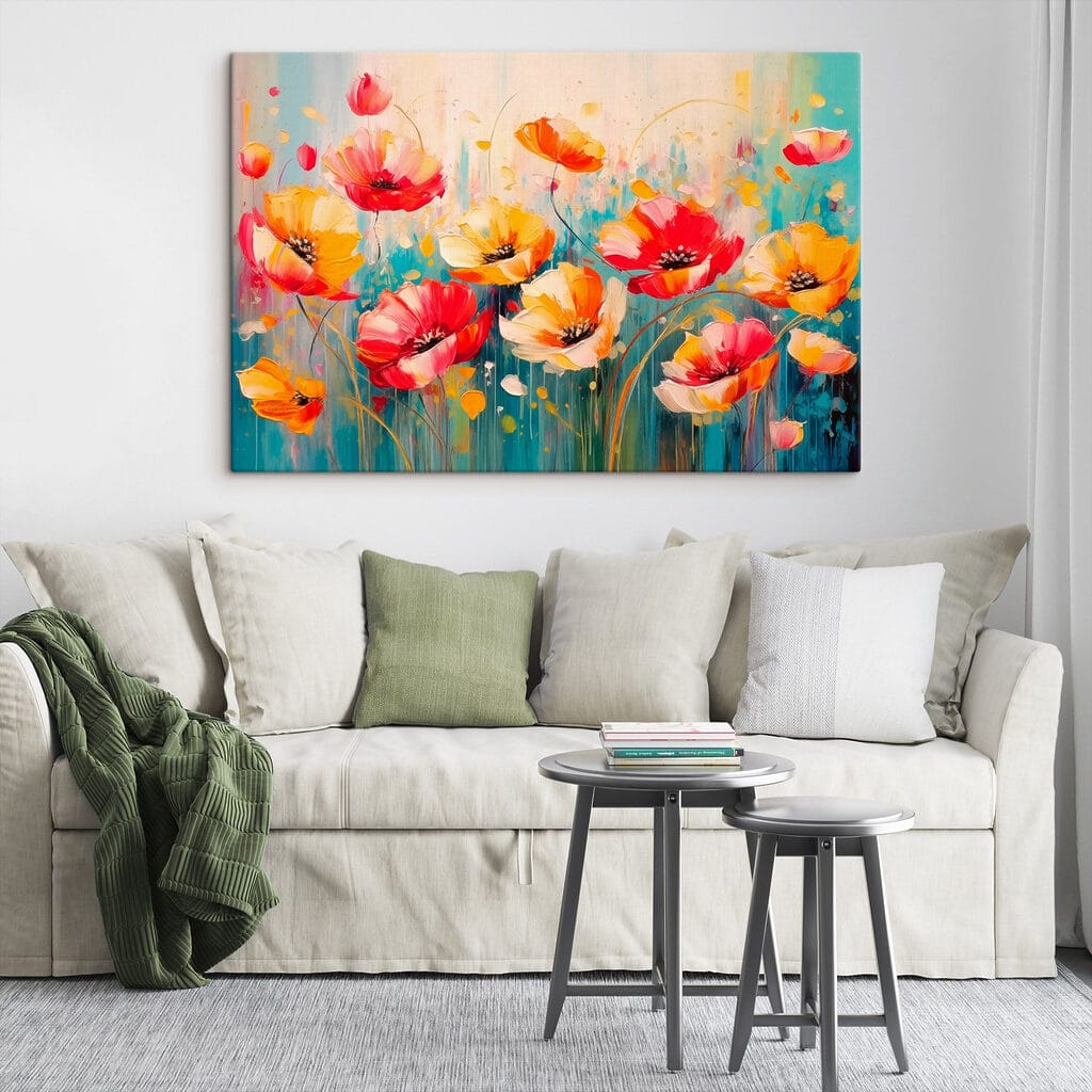 Papaveri in colori accesi — ambiente 1